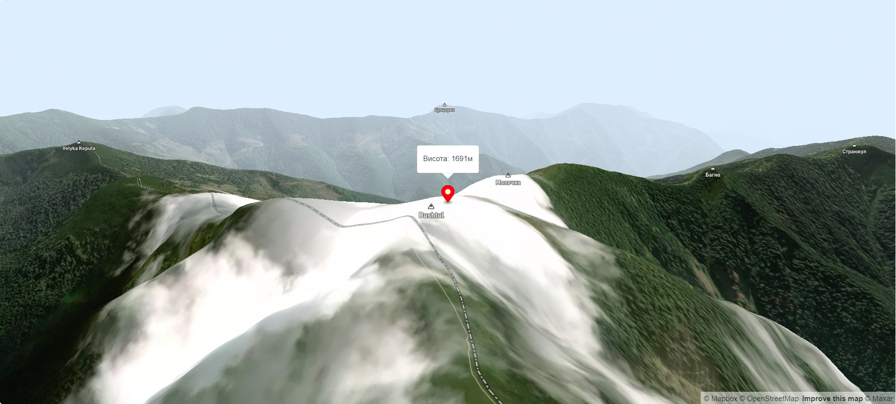 Гора Буштул