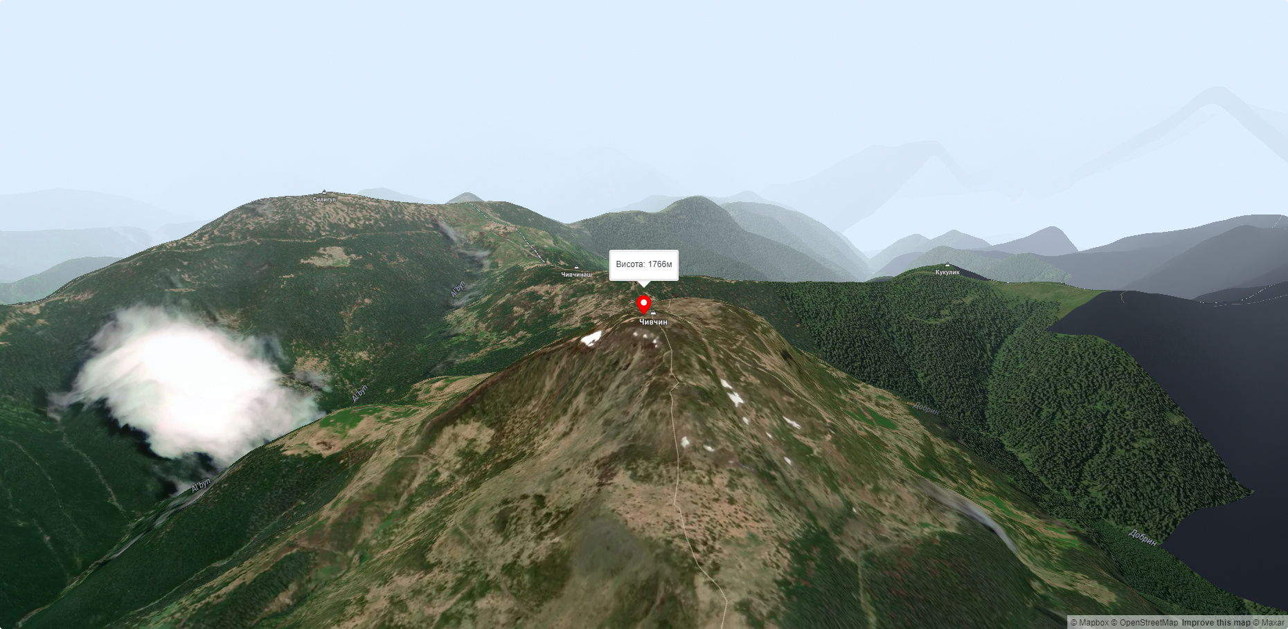 Гора Чивчин