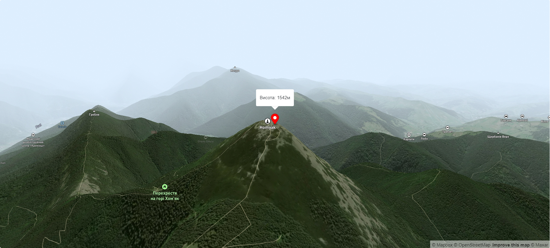 Гора Хом’як