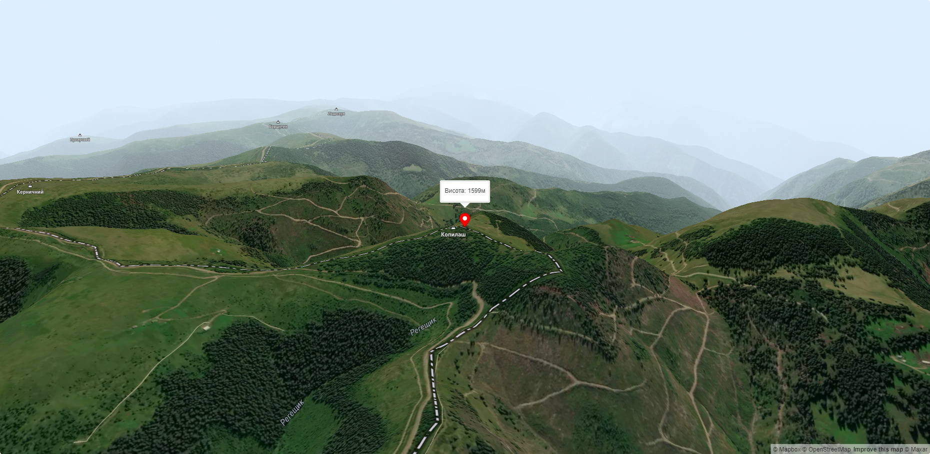 Гора Копилаш