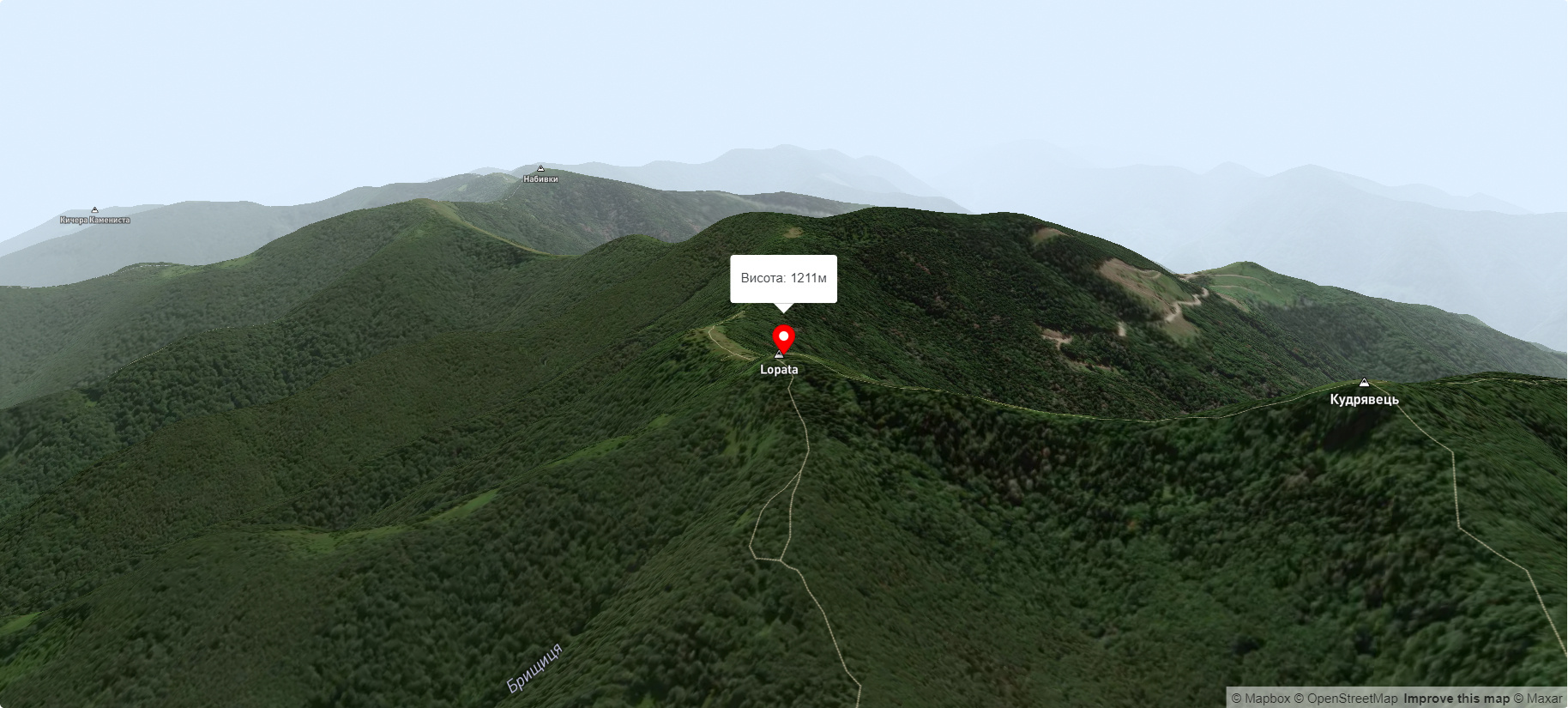 Гора Лопата