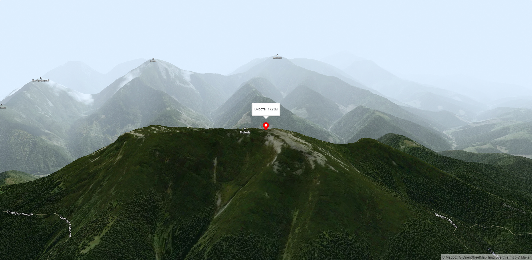 Гора Молода