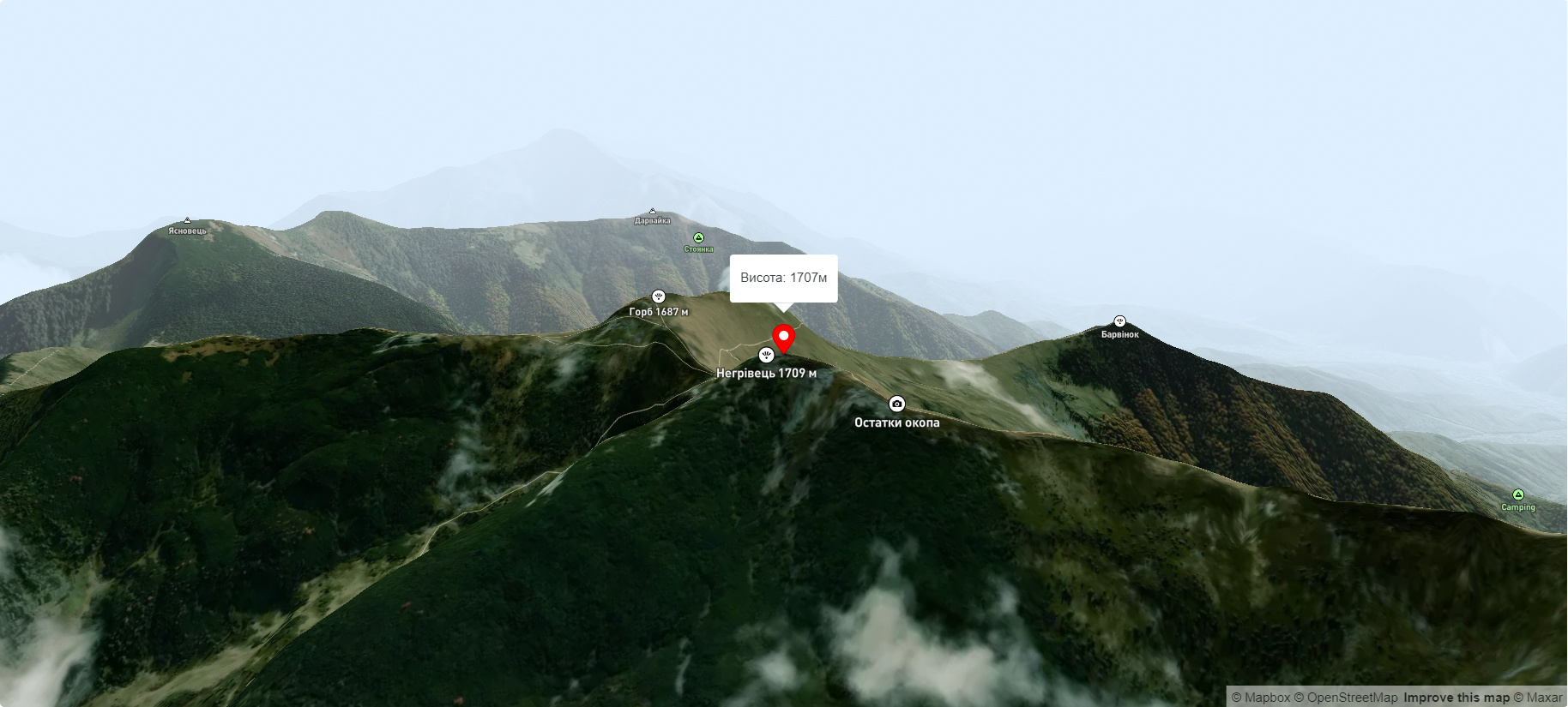 Гора Негровець