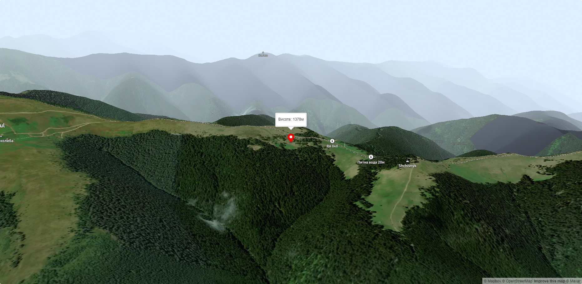 Гора Щавник