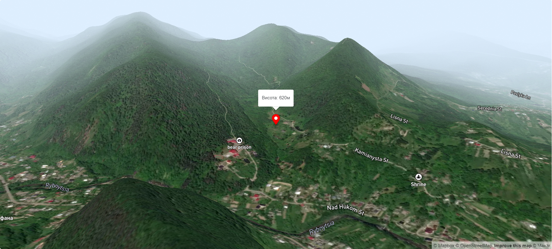 Mount Sopka (Stizhky, Zinyakov top).