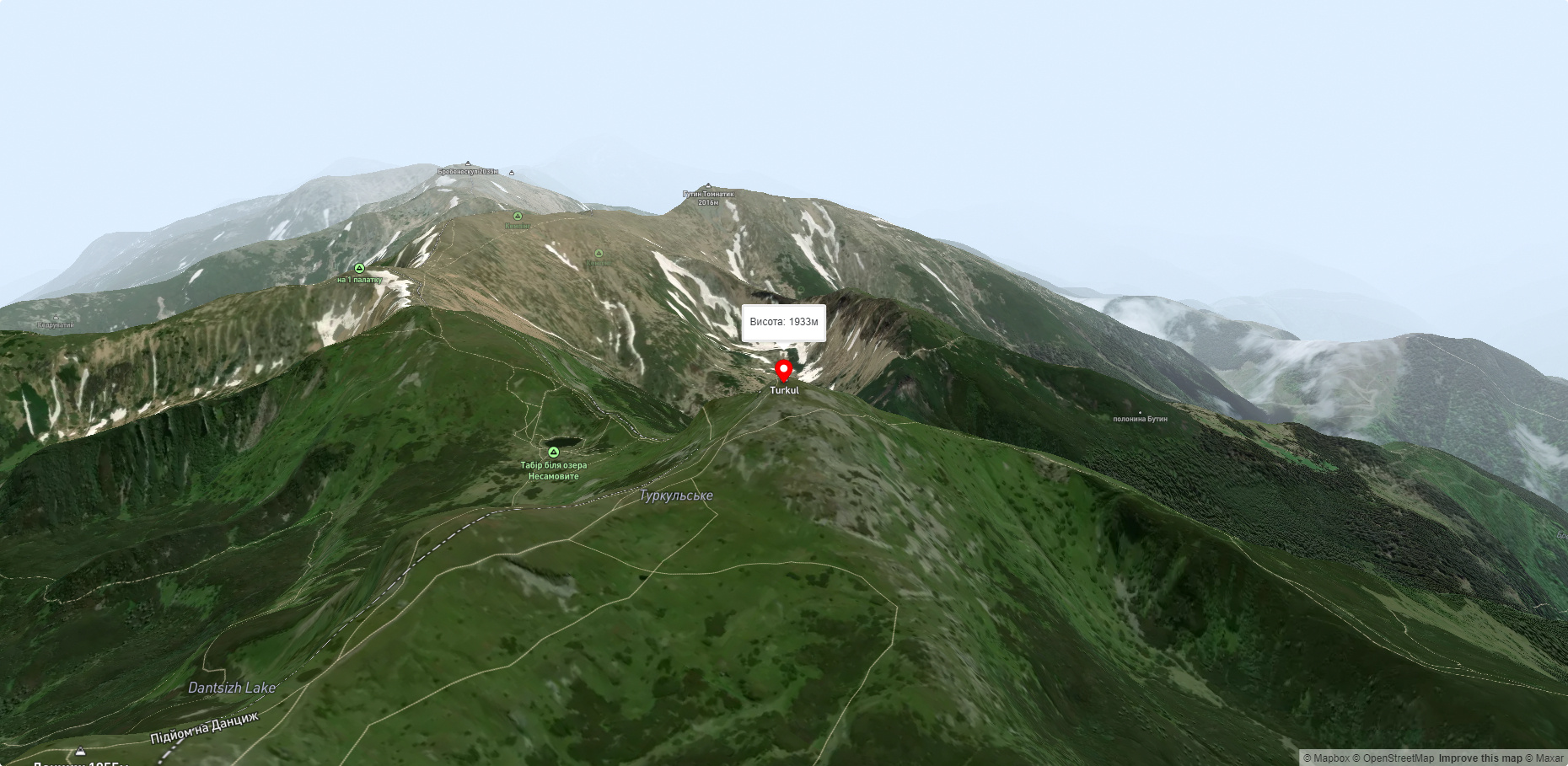 Гора Туркул