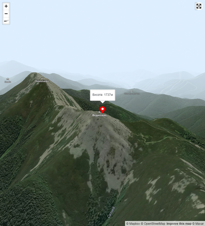 Гора Ведмежик