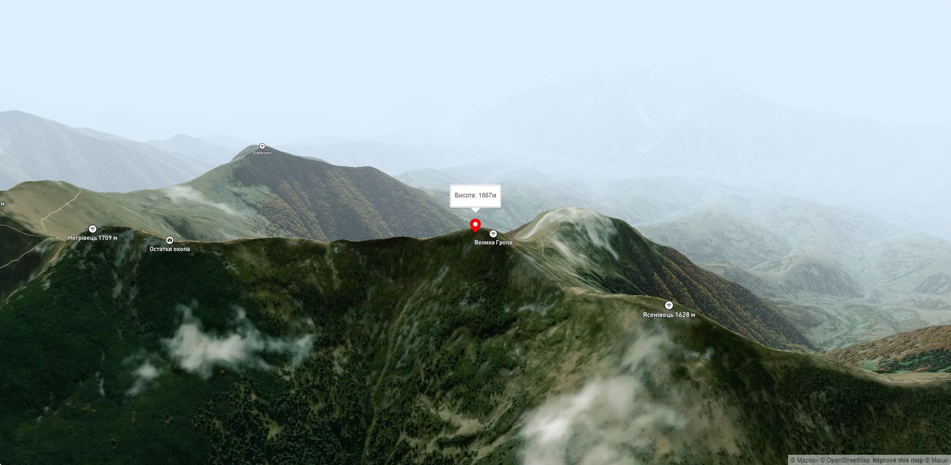 Гора Велика Гропа