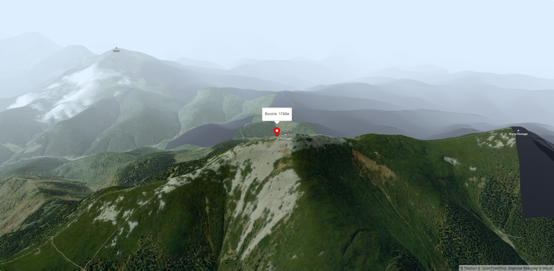 Гора Велика Попадя