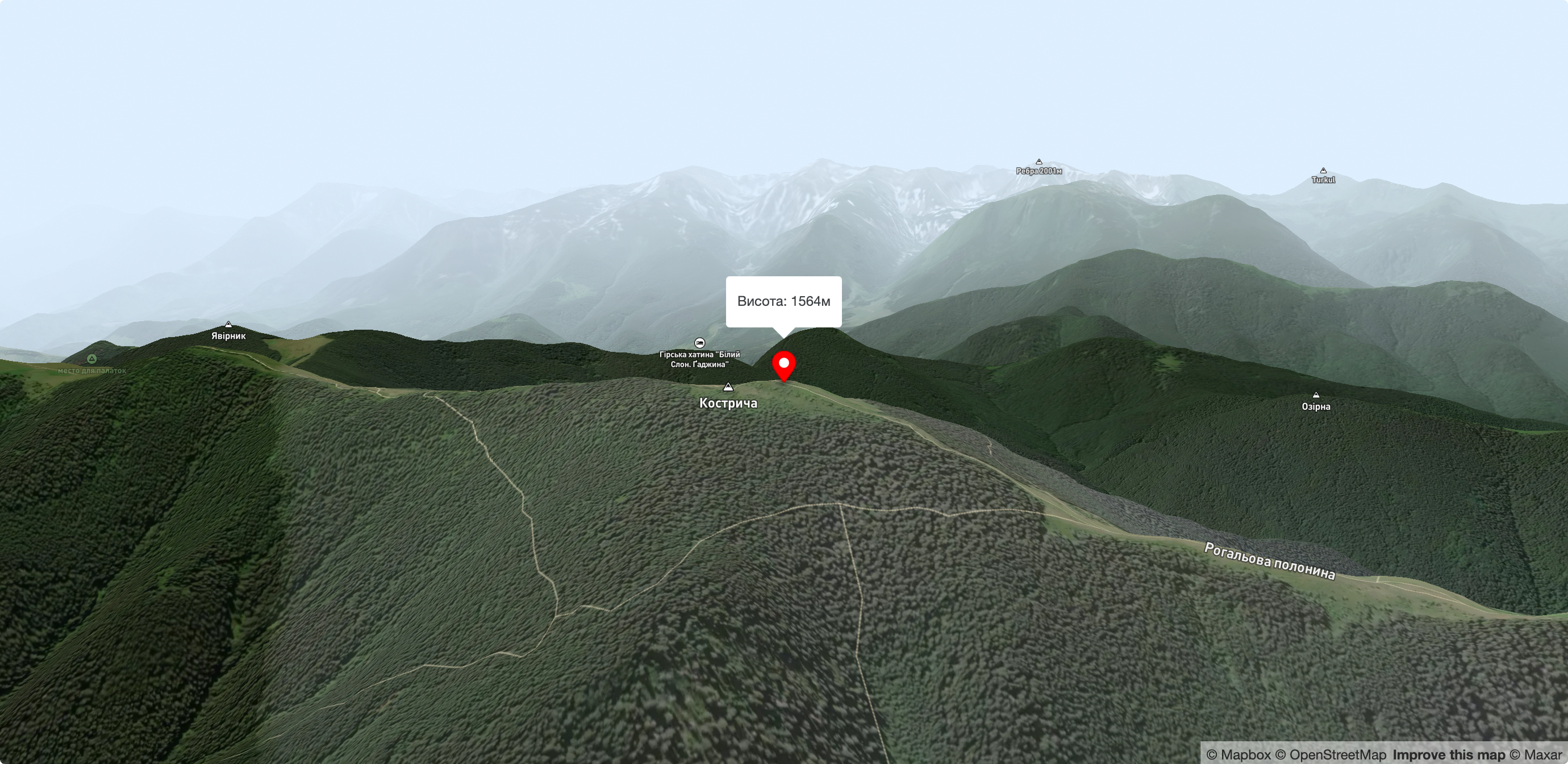 Хребет Кострича