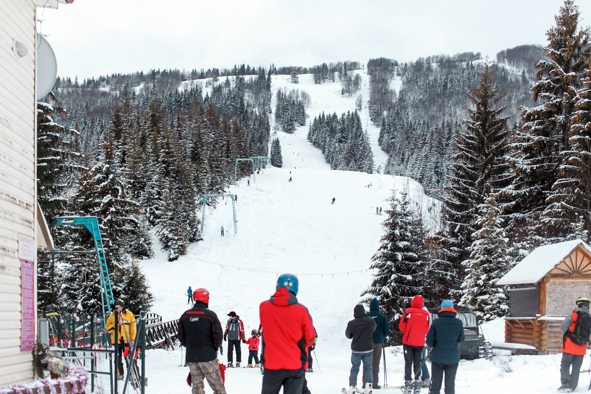 Лижні катання на курорті Подобовець