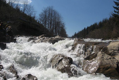 Мізунські водоспади