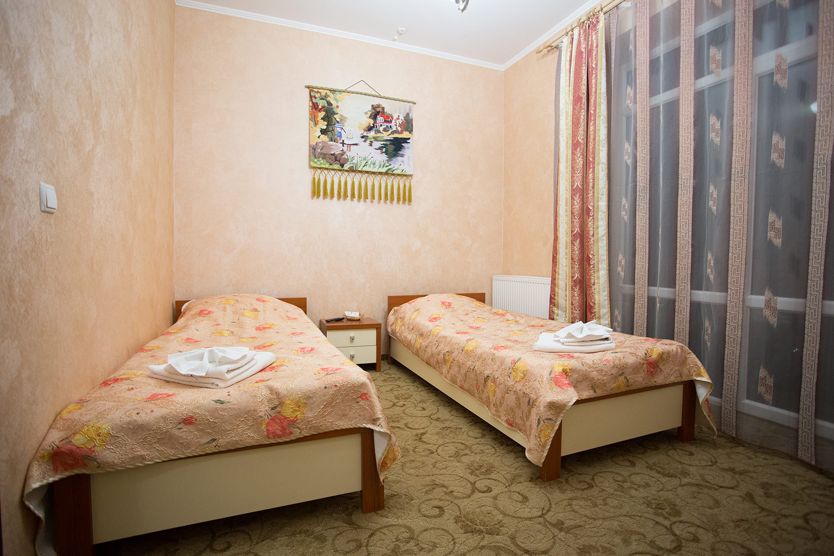 Номер Твін готелю Цвіт папороті Яремче