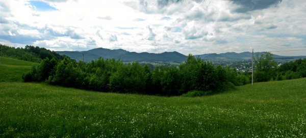 Панорама в селі Красноїльськ
