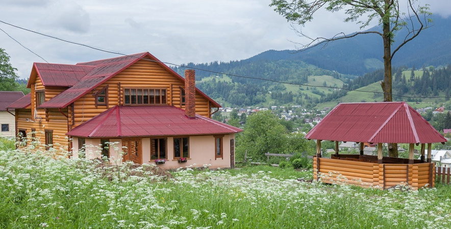 Садиба "У Федуся" в Верховині з каміном і сауною