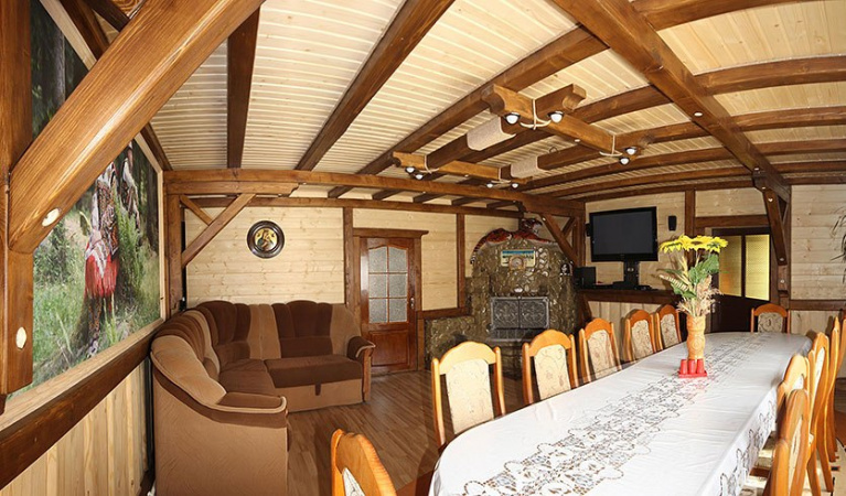 Садиба "У гриба" у Верховині з каміном і сауна з діжкою