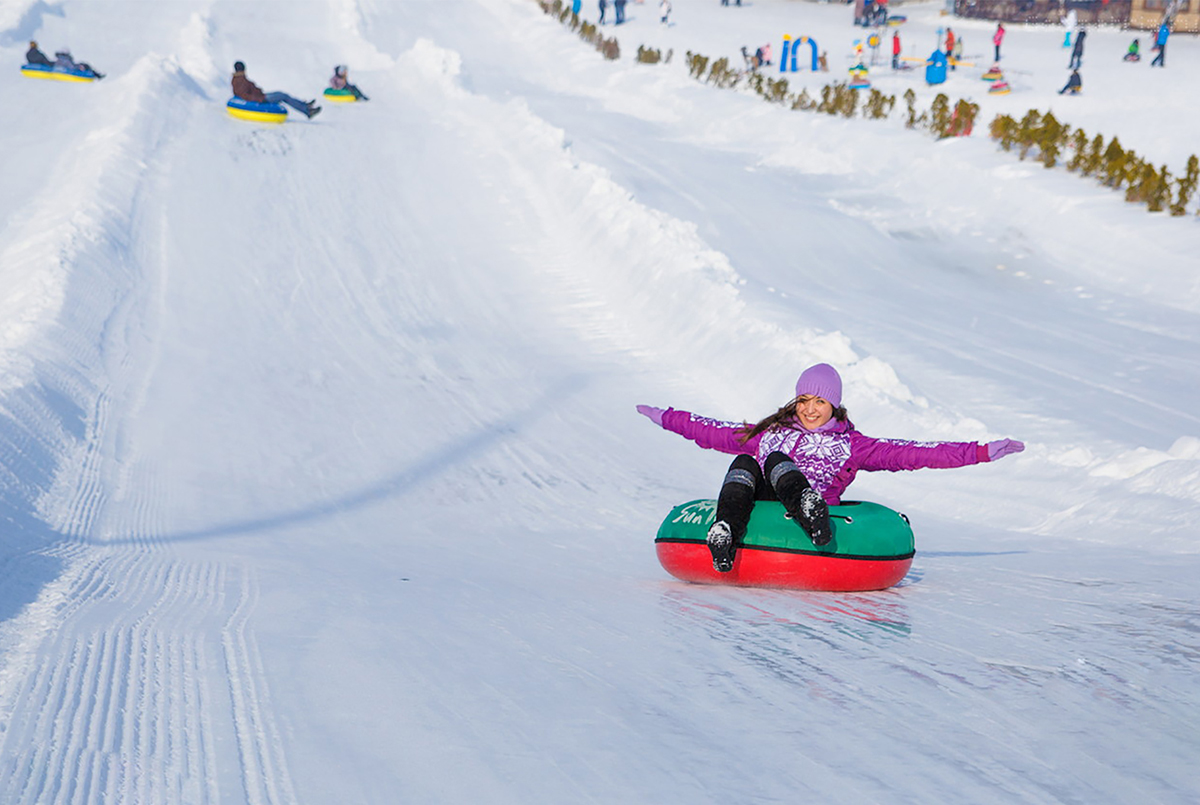 сноутюбінг в комплексі Сонячна Долина