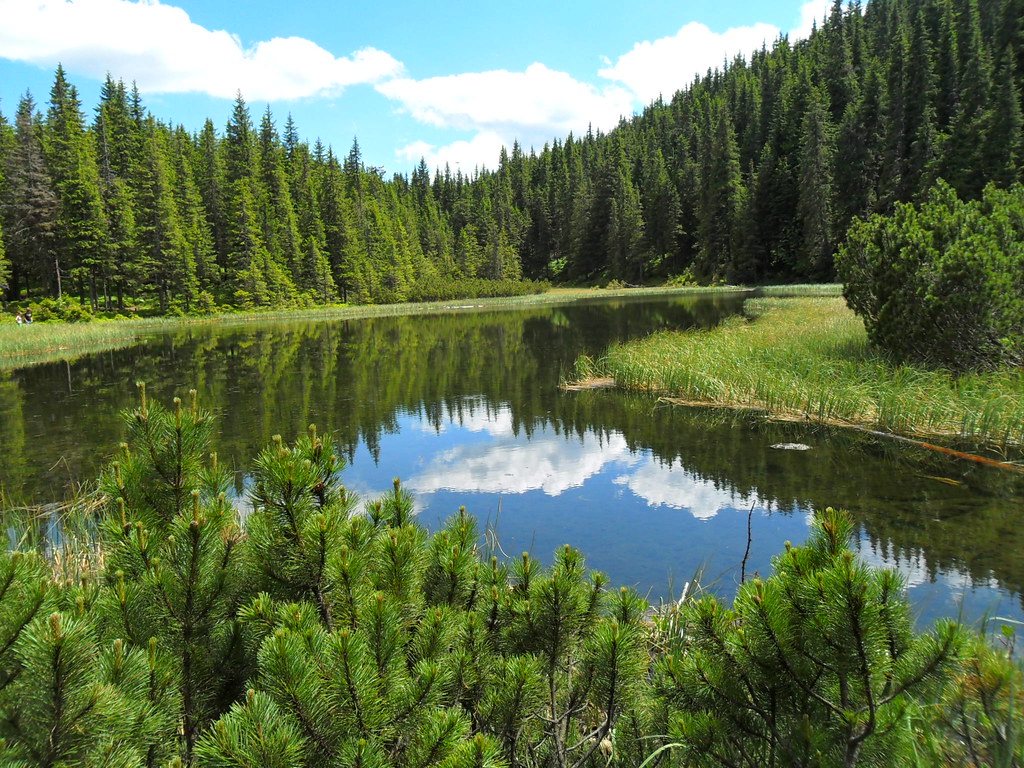 Високогірне озеро Марічейка висота 1510 метрів