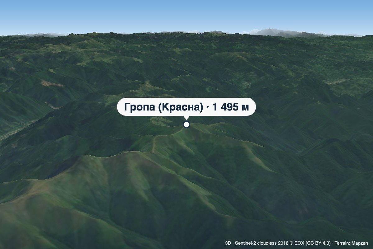 Mount Hropa (Krasna)