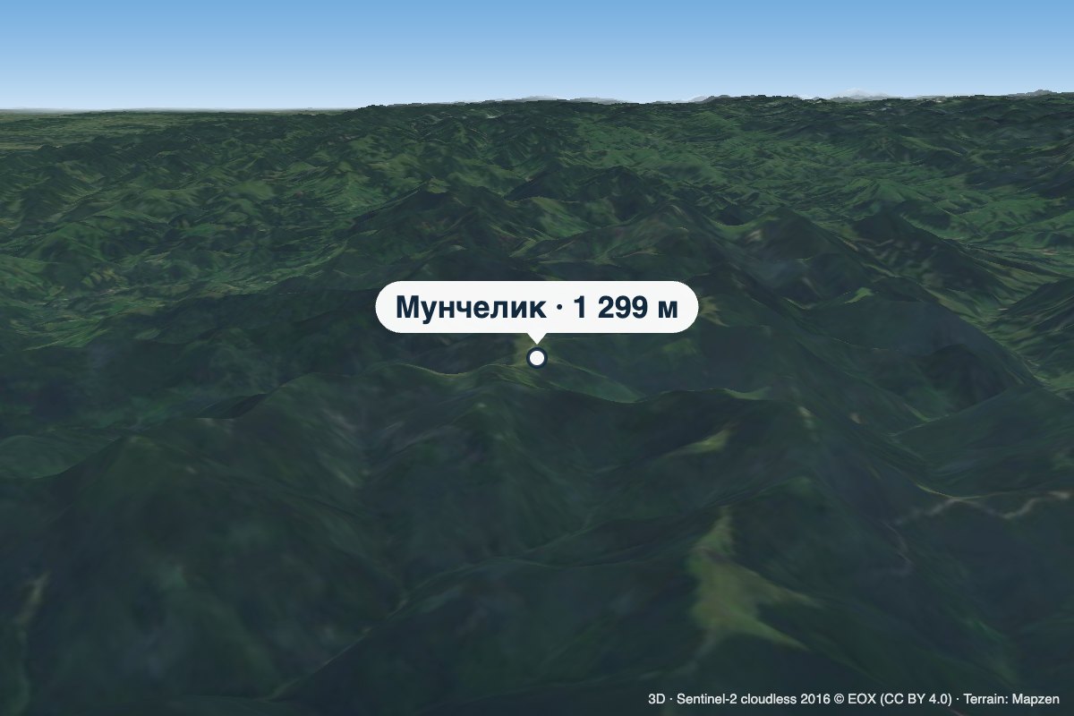 Гора Мунчелик