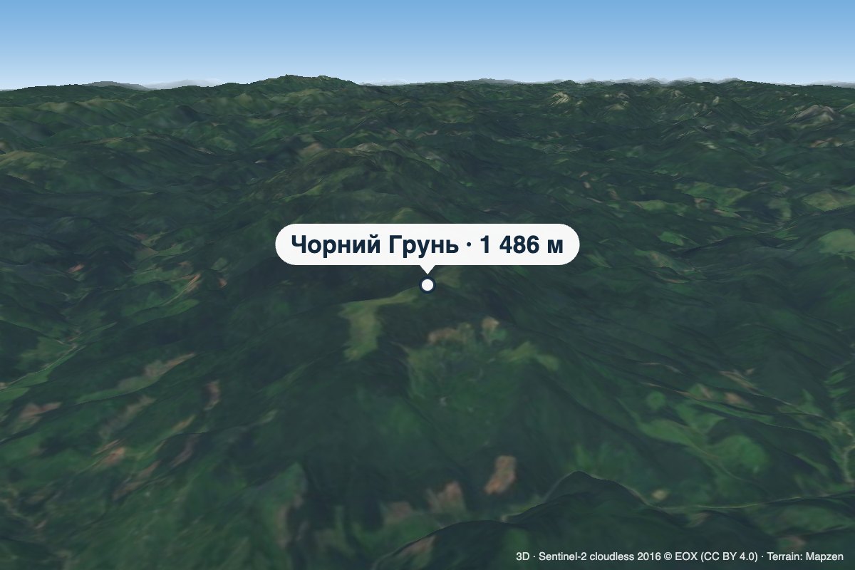 Гора Чорний Грунь