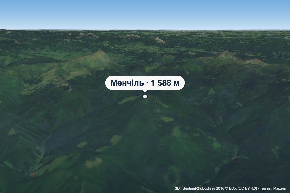 Гора Менчіль