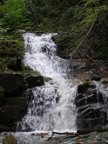 Водоспад Нижній Гук  