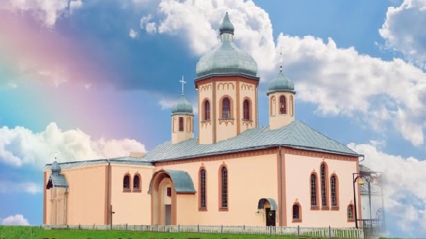 Церква Серця Ісуса та Серця Марії, Долина