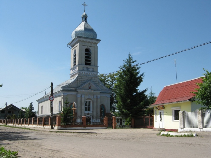 Церква Воздвиження Чесного Хреста, Бурштин