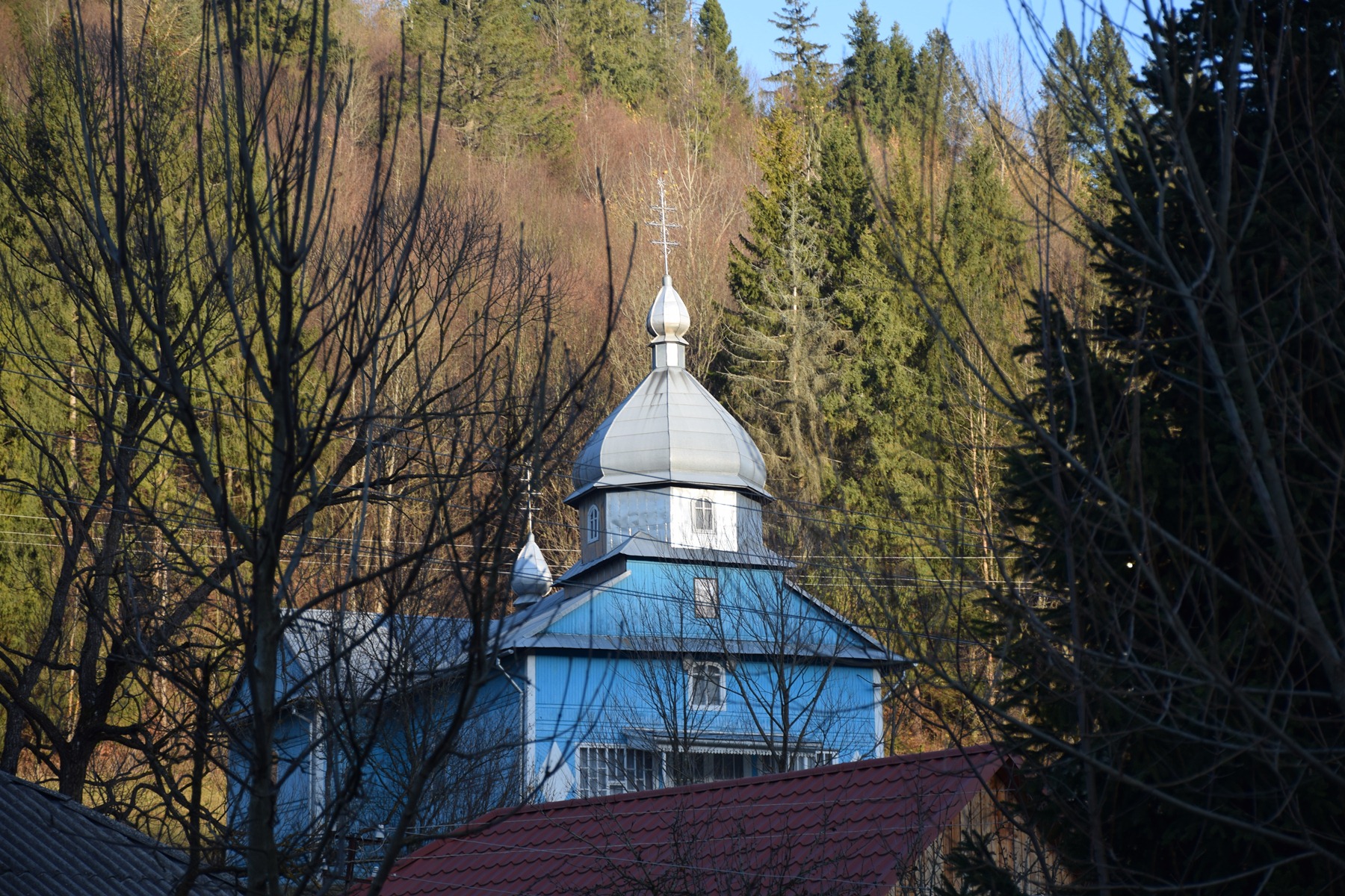 Церква Введення в храм Пресвятої Богородиці (нова і стара), Розтока
