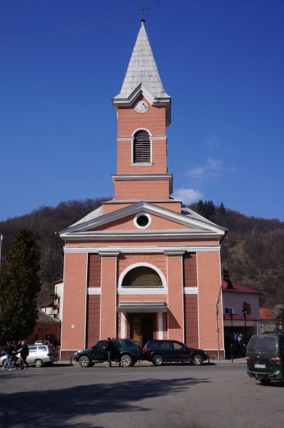 Костел Святого Іоанна Непомуки, Рахів