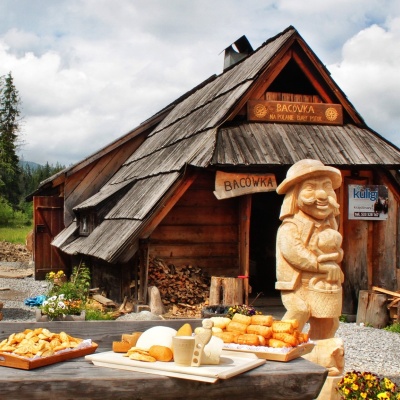 Biały Potok Shepherd's Hut, Witów: oscypek and cheese workshops