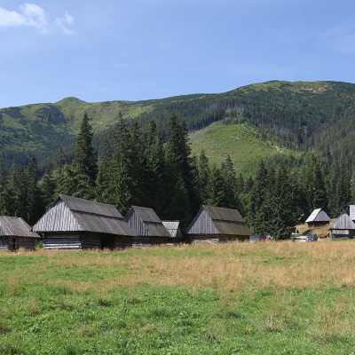 Shepherds' Huts on Polana Chochołowska