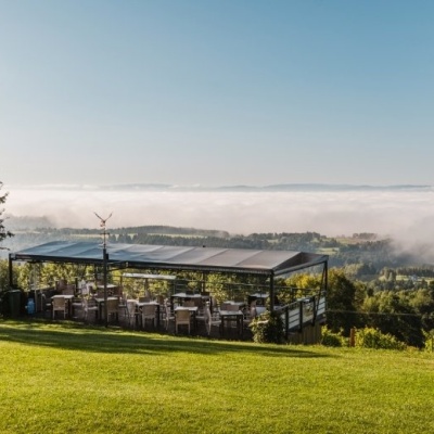 Winnica Widokowa, Kombornia: wine with a view of the Beskids