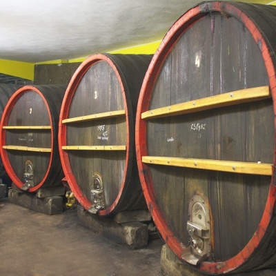 Pivnica Orechová below Vihorlat: tastings in a deep wine cellar