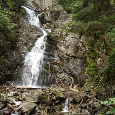 Kmeťov Waterfall in Kôprová Valley