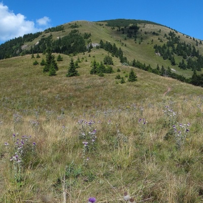 The hole of Rakytov – the grassy Liptov ridge of Veľká Fatra