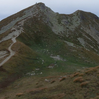 The grassy hole of Salatín and Brestová in the Western Tatras