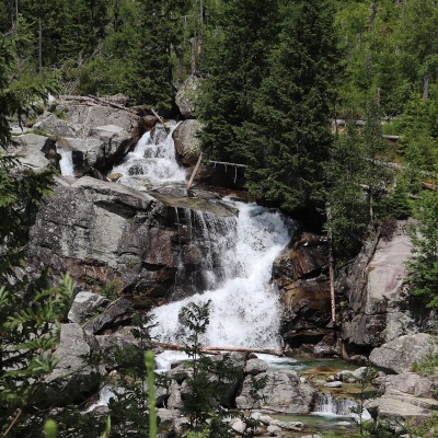 Studený potok Waterfalls and Hrebienok