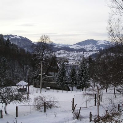 Ski Lifts and Trails of the 'Nimchych Pass' Complex in Pidzakharichi