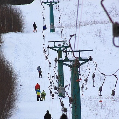 Ski Lifts and Trails of the 'Synyak' Resort