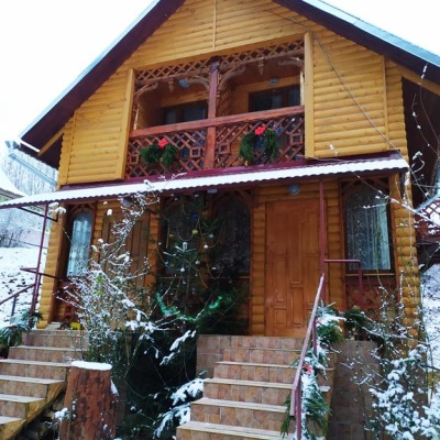 'Hutsul Homestead in the Carpathians' Mykulychyn