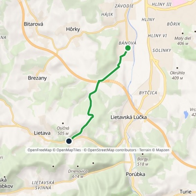 Bánová – Lietava, majer