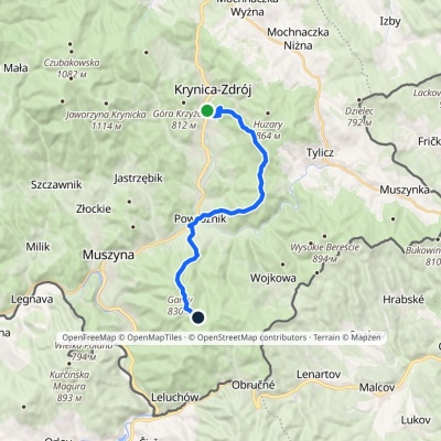 Czarne Garby – Krynica-Zdrój