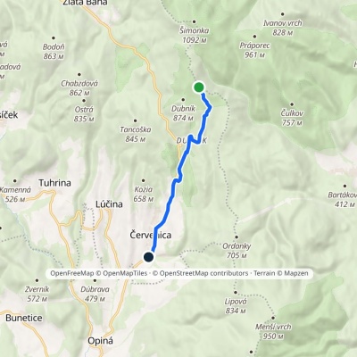 Červenica – Za Dubníkom