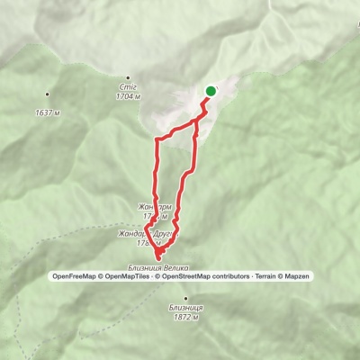 Dragobrat – Mount Blyznytsia – Dragobrat