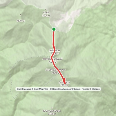 Dragobrat – Mount Blyznytsia – Dragobrat