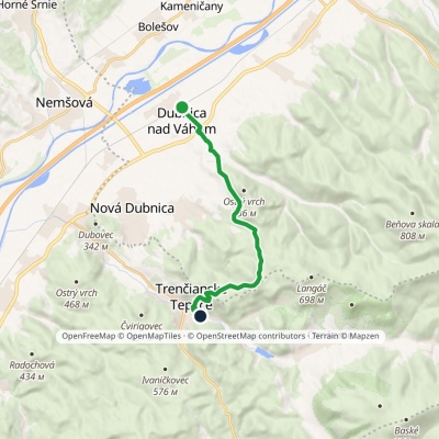 Dubnica nad Váhom – Trenčianske Teplice