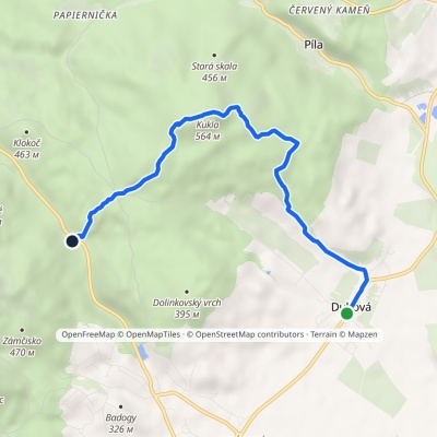 Dubová – Medvedia skala