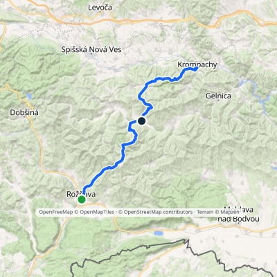 Krompachy, Central Orientation – Rožňava